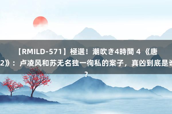 【RMILD-571】極選！潮吹き4時間 4 《唐诡2》：卢凌风和苏无名独一徇私的案子，真凶到底是谁？