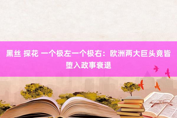 黑丝 探花 一个极左一个极右：欧洲两大巨头竟皆堕入政事衰退